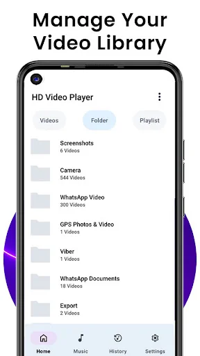 HD Video Player  – All Format screenshot 2