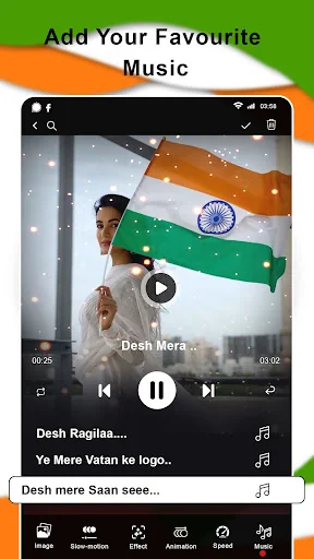 Independence Day Video Maker screenshot 4