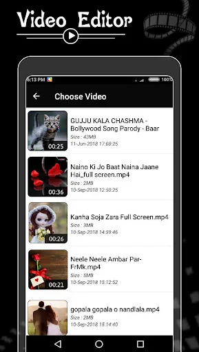 Video Editor with music