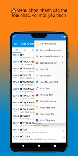 Mã số Karaoke Vietnam screenshot 2