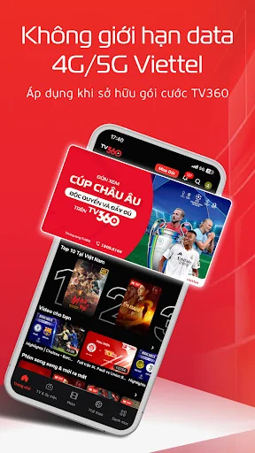 TV360: Phim, Thể Thao, Show screenshot 2