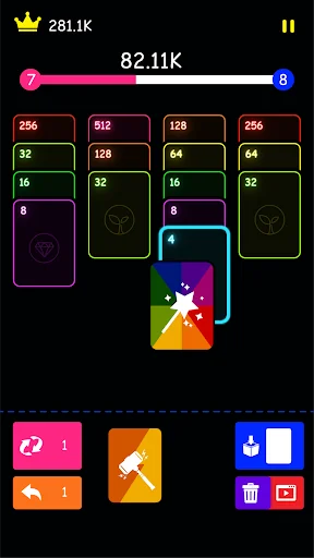 2048 : Solitaire Merge Card screenshot 2