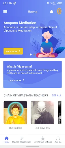 Vipassana Meditation screenshot 1