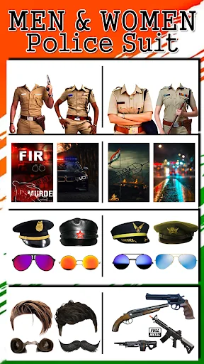 Police Photo Editor Suit App