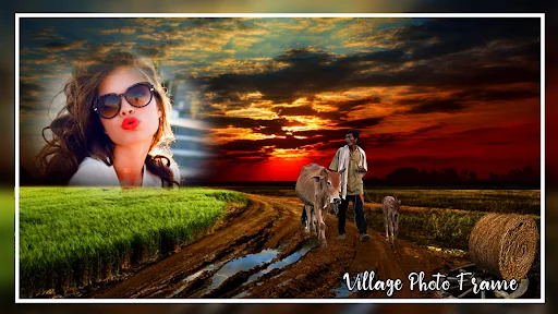 Village Photo Editor Frames