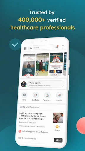 Docquity: The Doctors' Network screenshot 2