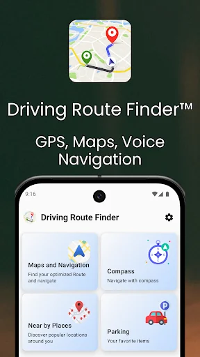 Driving Route Finder™ screenshot 1