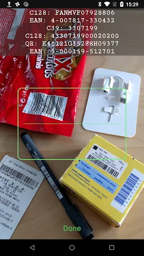 Vision Smarts Barcode Scanner