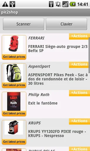 pic2shop Barcode & QR Scanner screenshot 4