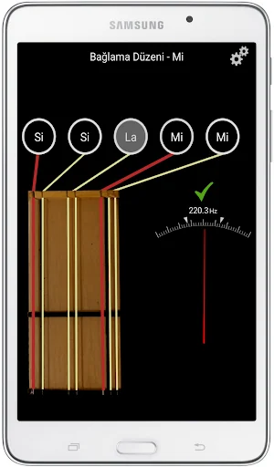 Baglama Tuner: Bağlama & Saz screenshot 1