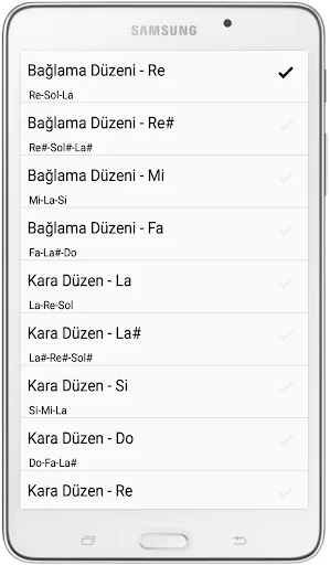 Baglama Tuner: Bağlama & Saz screenshot 2