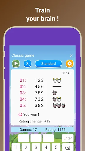Bulls and cows - Mastermind screenshot 3
