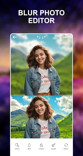 Background Blur Photo Editor screenshot 1