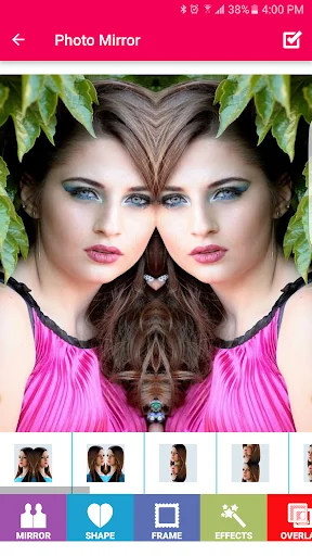 Mirror Photo Editor screenshot 1
