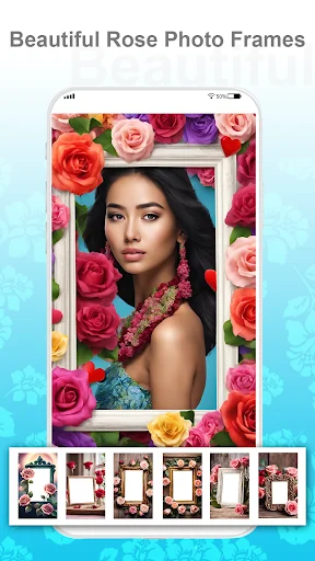 Rose Photo Frames HD screenshot 1