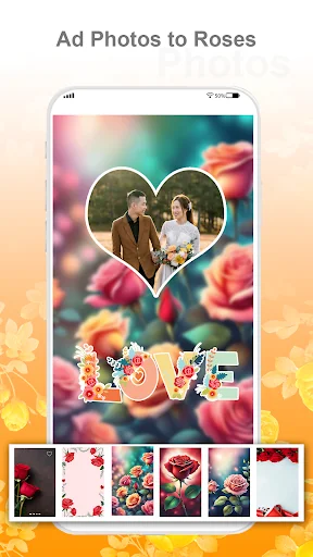 Rose Photo Frames HD screenshot 3