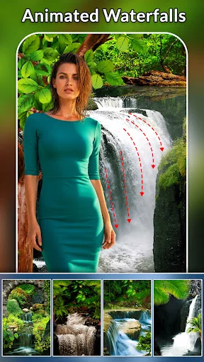 Waterfall Photo Frames screenshot 1