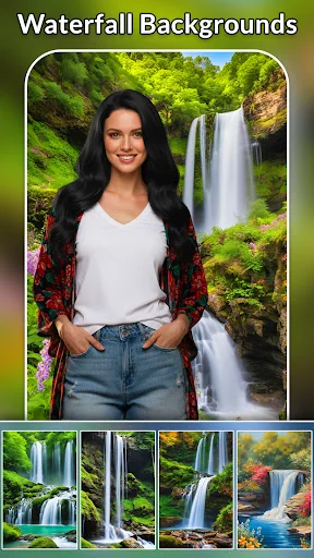 Waterfall Photo Frames screenshot 2