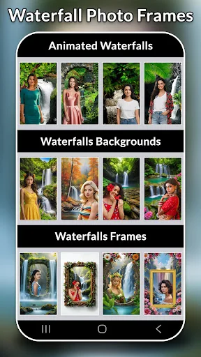 Waterfall Photo Frames screenshot 4