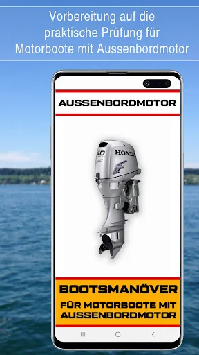 Bootsmanöver Aussenbordmotor