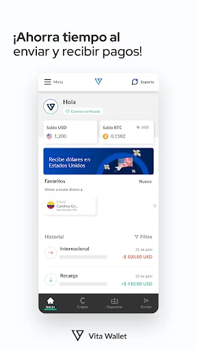 Vita Wallet screenshot 1