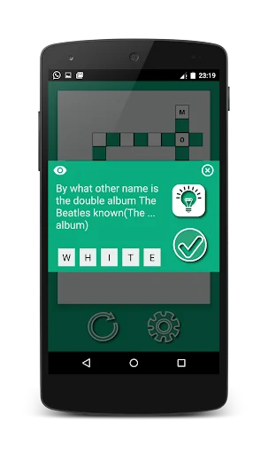 CRO: The crossword puzzle game