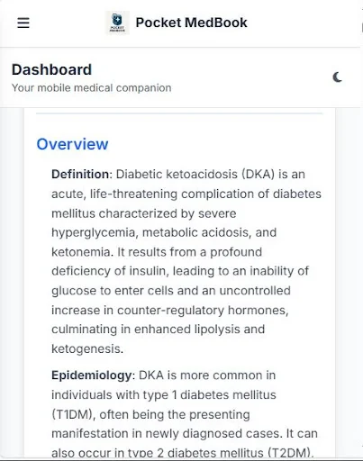 Pocket Medbook screenshot 3