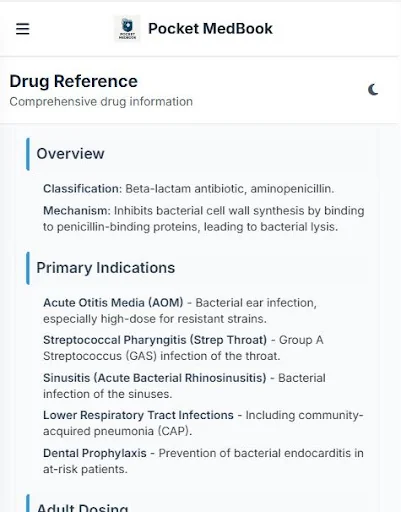Pocket Medbook screenshot 4