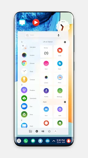 V20 Theme for launcher screenshot 1