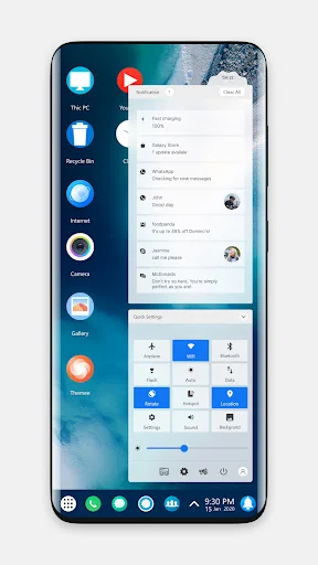 V20 Theme for launcher screenshot 2