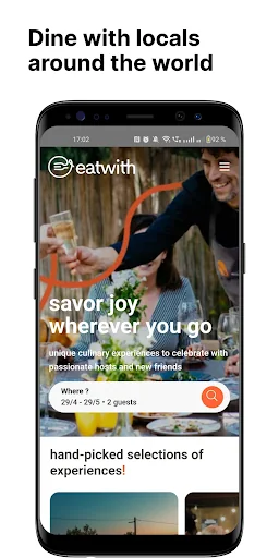 Eatwith - Food experiences screenshot 1