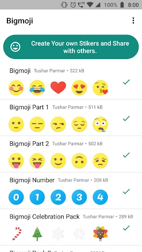 Bigmoji - WAStickerApp