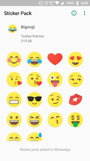 Bigmoji - WAStickerApp