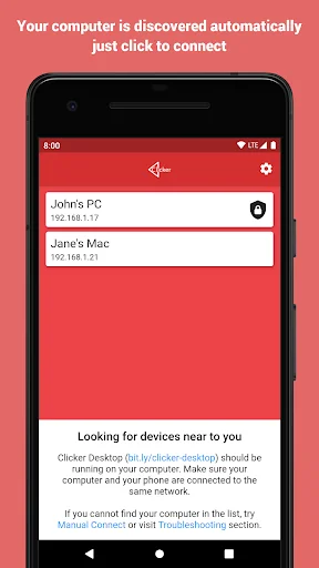 Clicker Presentation Control screenshot 4