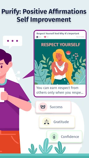 Purify: Positive Affirmations screenshot 2