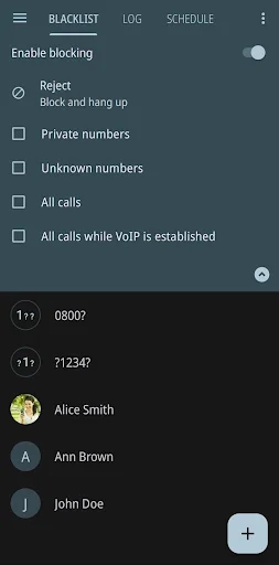 Calls Blacklist - Call Blocker screenshot 1
