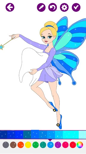 Fairies Coloring Book for Kids