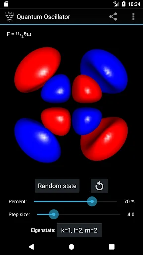 Quantum Harmonic Oscillator screenshot 1