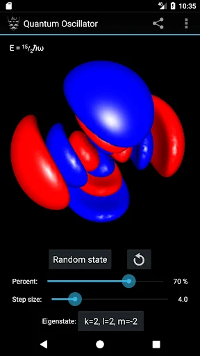 Quantum Harmonic Oscillator screenshot 2