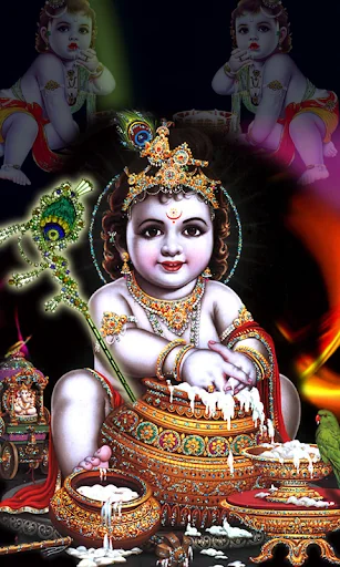 Lord Krishna Live Wallpaper