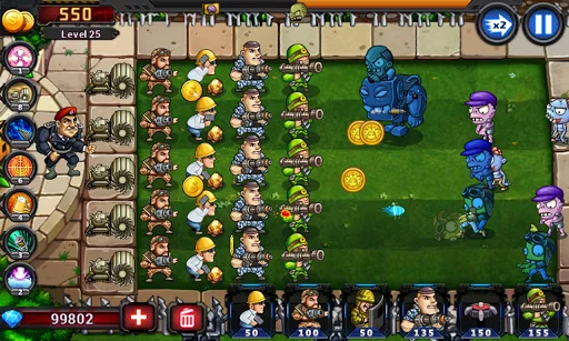 Army vs Zombies :Tower Defense screenshot 4