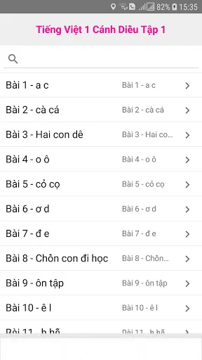Tieng Viet 1 Canh Dieu - Tap 1