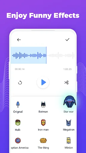 Voice Changer - Voice Editor screenshot 2
