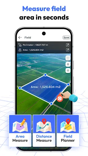 FieldCalc - GPS Area Measure screenshot 2