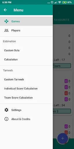 Estimation & Tarneeb Calculato