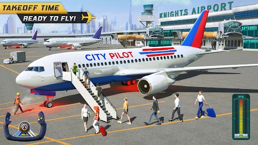 SkyDrift: 3D Airplane Game