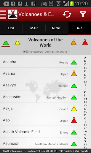 Volcanoes&Earthquakes UPGRADE screenshot 2