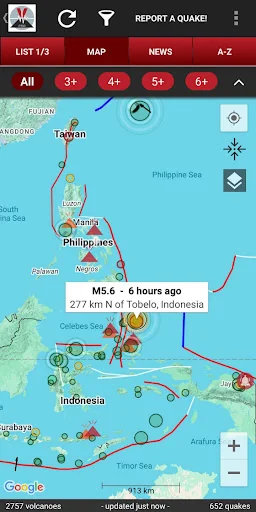 Volcanoes & Earthquakes