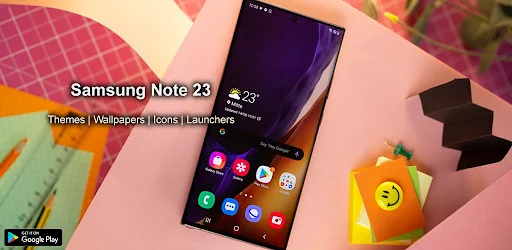 Samsung Note 23 Launcher Theme