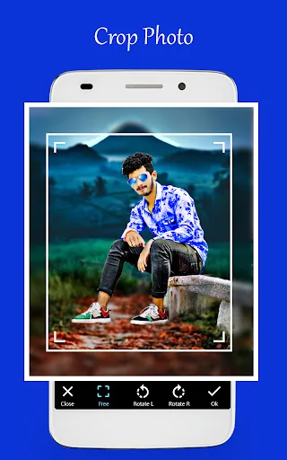 Garden photo editor and frames